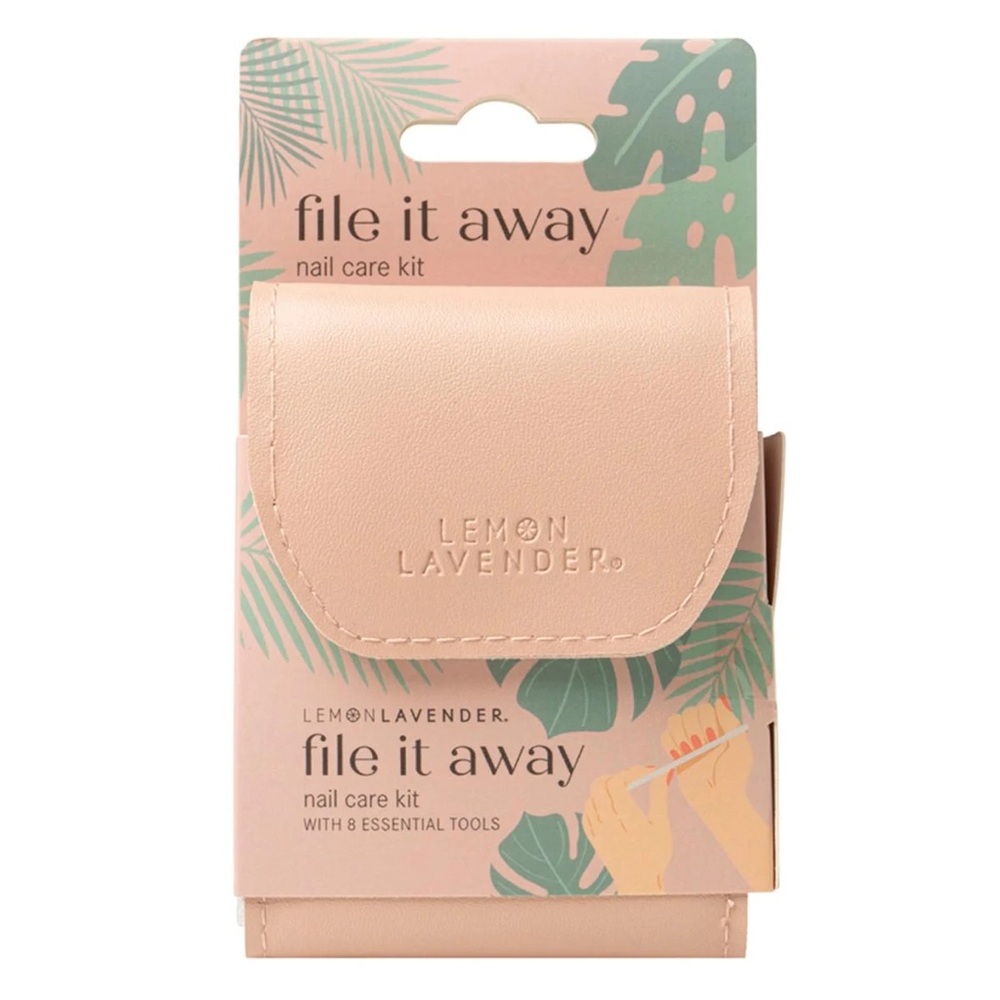 Pink Nail Care Kit